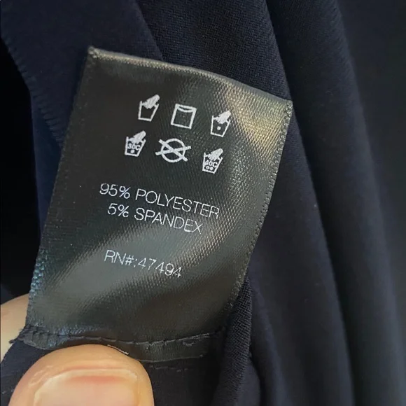 Norma Kamali Kulture Rectangle Jog Jumpsuit Midnight Blue - Picture 4 of 5